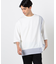 ストライプ コンビ デザイン Ｔシャツ（半袖）