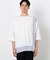 ストライプ コンビ デザイン Ｔシャツ（半袖）