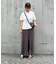 綿混 タック Tシャツ