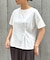 綿混 タック Tシャツ