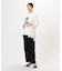 ポリエステルスパンブロード 後ろタック ロングシャツ