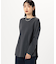 後ろスリット Ｔシャツ　（長袖）