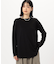 後ろスリット Ｔシャツ　（長袖）
