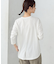 後ろスリット Ｔシャツ　（長袖）