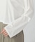 袖デザイン クロップドＴシャツ（長袖）