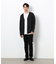 【アンサンブル対応】 ダンボールニット ジップアップカーディガン