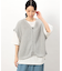 メッシュニット　ジップベスト