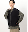 メッシュニット　ジップベスト