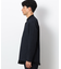 【セットアップ対応】 デニムライクジャージー ノーカラー ジャケット
