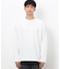 タテ畝ストレッチポンチ フェイクレイヤード クルーネックＴシャツ （長袖）