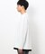 タテ畝ストレッチポンチ フェイクレイヤード クルーネックＴシャツ （長袖）