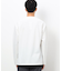 タテ畝ストレッチポンチ フェイクレイヤード クルーネックＴシャツ （長袖）
