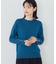 袖ボタン　ベーシックニット