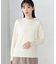 袖ボタン　ベーシックニット