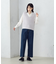 ポリエステルデシン　ボウタイブラウス