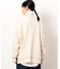 ワッフル　ハーフジップ　プルオーバー