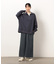 ワッフル　ハーフジップ　プルオーバー