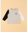 サークルプリント長袖Tシャツ(ベビーサイズ)