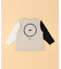 サークルプリント長袖Tシャツ(ベビーサイズ)