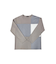 カラーブロック パッチワーク クルーネックＴシャツ（長袖）