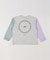 サークルプリント長袖Tシャツ
