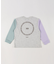 サークルプリント長袖Tシャツ