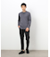 コットンスムース ジャケットＴシャツ （長袖）