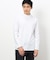 コットンスムース モックネックＴシャツ  （長袖）