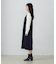 【セットアップ対応】　杢調　ロングジレワンピース