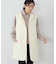 キルティング　ロングジレ