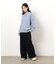 ストレッチツイル　ワイドパンツ