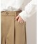 ストレッチツイル　ワイドパンツ