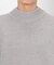 モックネック モールニット プルオーバー
