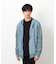 ダンボールニット×ニット コンビジップパーカー