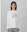 フラワープリント　Ｔシャツ（長袖）