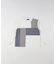 カラーブロック切り替えTシャツ