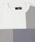 カラーブロック切り替えTシャツ