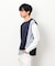 ストライプコンビ デザインＴシャツ