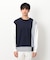 ストライプコンビ デザインＴシャツ