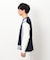 ストライプコンビ デザインＴシャツ