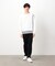 ストライプコンビ デザインＴシャツ