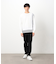 ストライプコンビ デザインＴシャツ