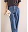 ストレッチ デニム ベーシックパンツ