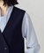 【セットアップ対応】SOLOTEX(R)　ポリエステルレーヨンソロテックストレッチ　ロングジレ