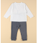 長袖Ｔシャツとパンツのギフトセット(80-90cm)