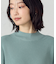 【マシンウォッシャブル】シャツレイヤード風　ドッキングニット
