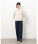 ネップ　クルーネックニット