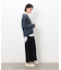 ネップ　クルーネックニット