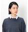 ネップ　クルーネックニット