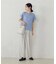 【洗濯機で洗える】ニットＴシャツ